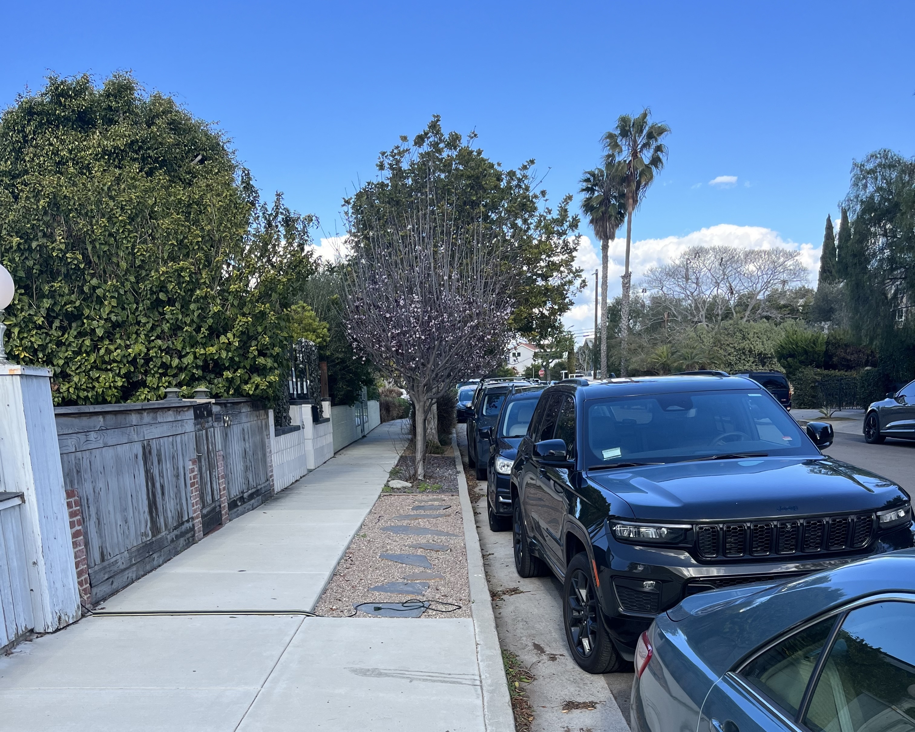 Street before CurbPlug installation